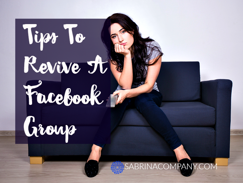 Tips to revive a facebook group